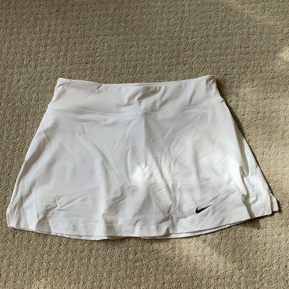 White Nike Tennis Skirt